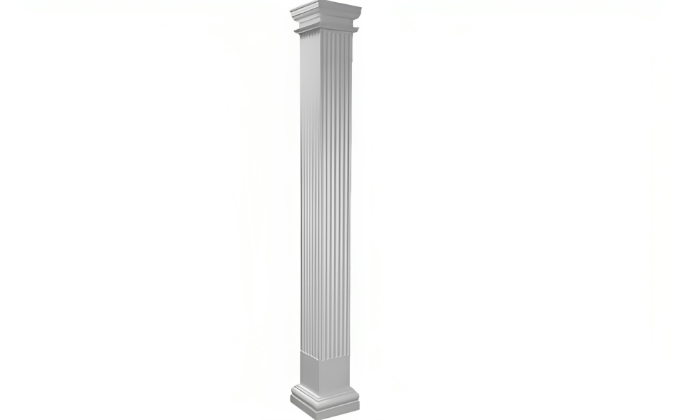 Fiberglass columns