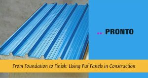 Puf Panels in Construction